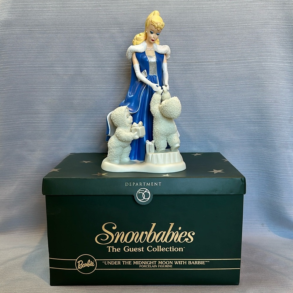 Barbie Department 56 Snowbabies Figurine